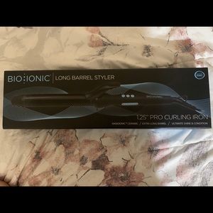 Bio ionic long barrel curling iron